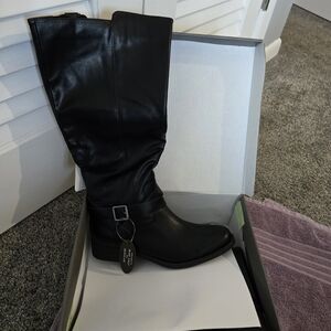 Style & Co. Black Heeled Boots
